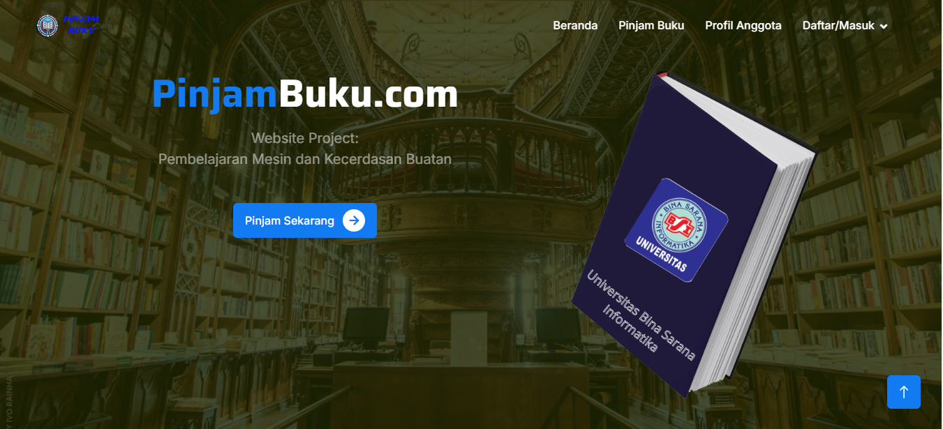 Online Book Borrowing Recommendation Web Project | PinjamBuku.com